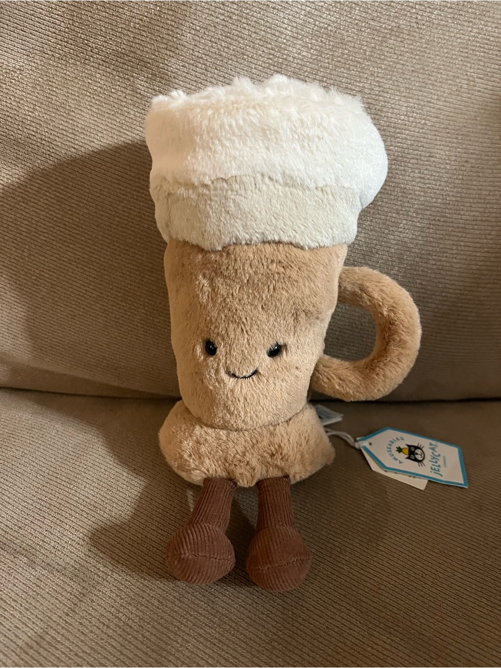 Jellycat Amuseables Coffee Latte Plush Stuffed Toy